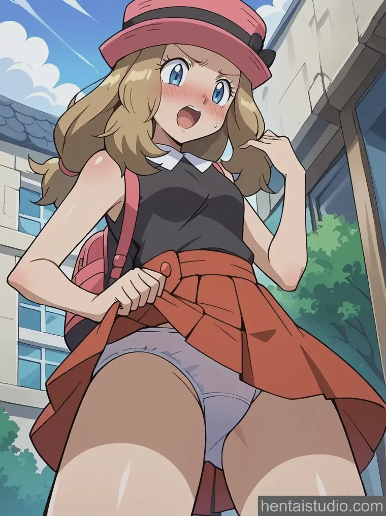 Serena from Pokemon hentai art 44 of 200