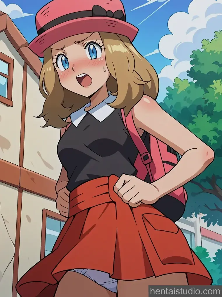 Serena from Pokemon hentai art 45 of 200