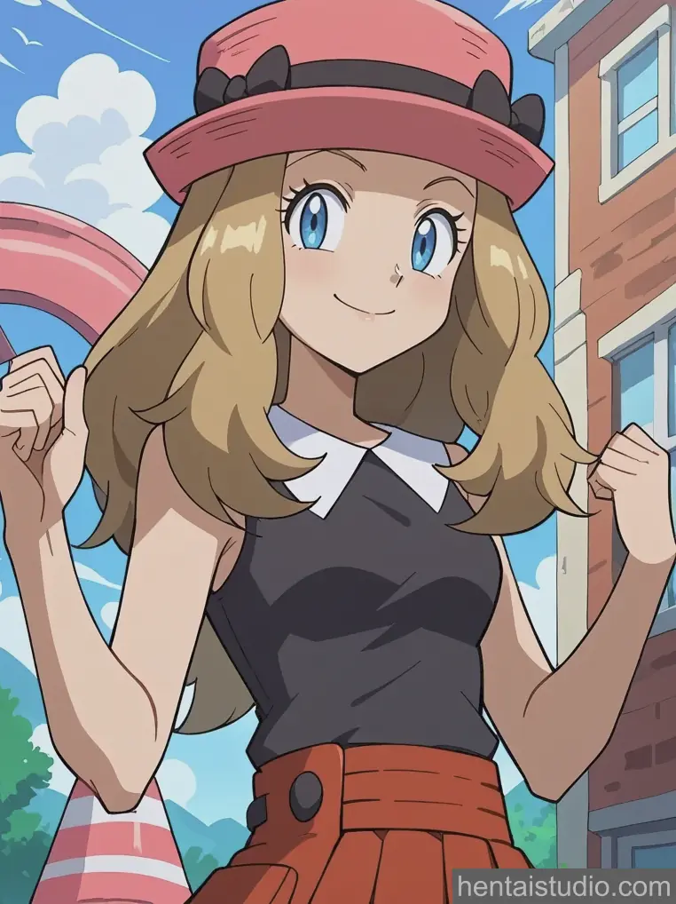Serena from Pokemon hentai art 5 of 200