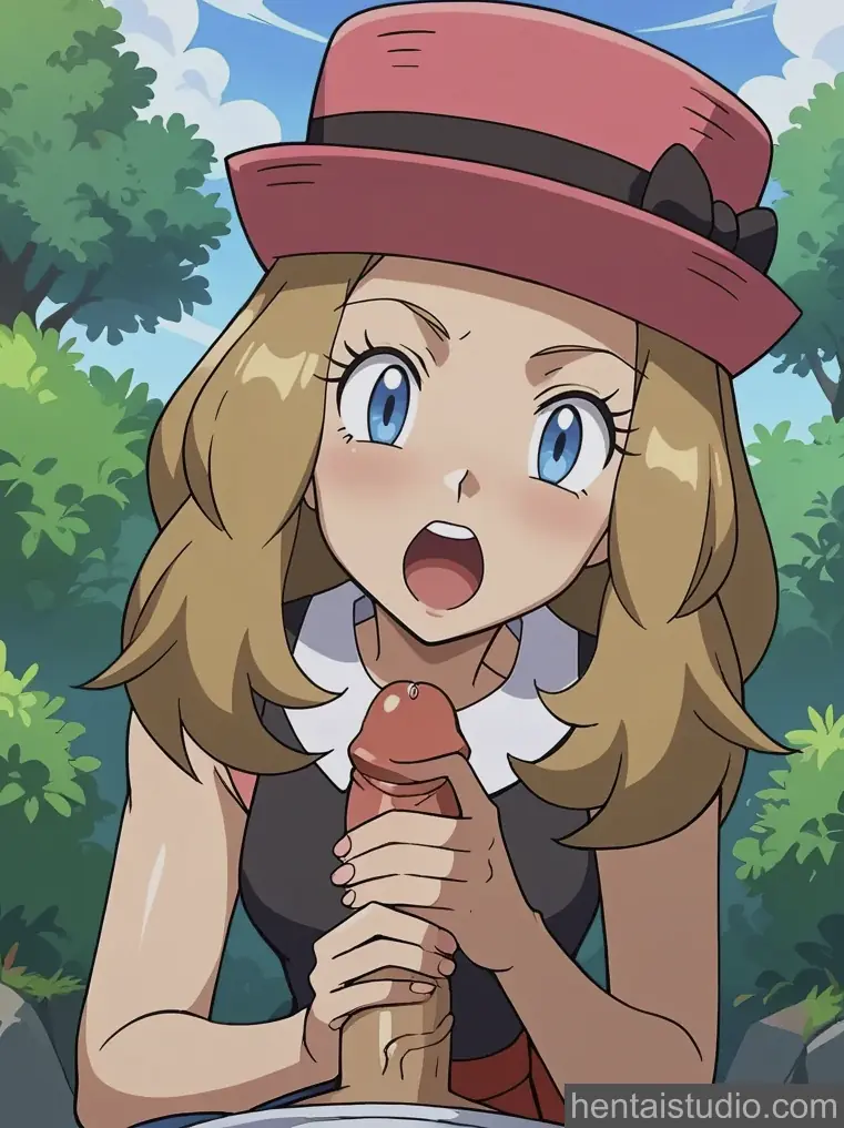 Serena from Pokemon hentai art 56 of 200