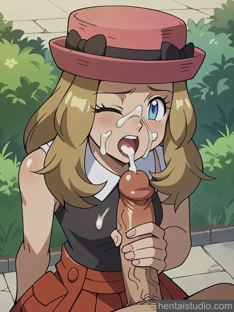 Serena from Pokemon hentai art 76 of 200