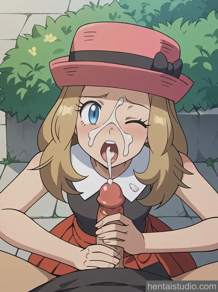 Serena from Pokemon hentai art 77 of 200