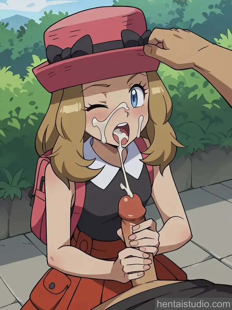 Serena from Pokemon hentai art 82 of 200