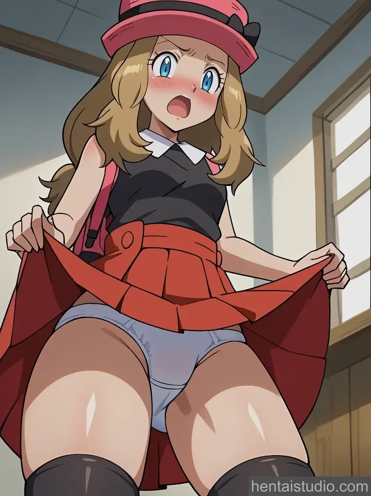 Serena from Pokemon hentai art 88 of 200