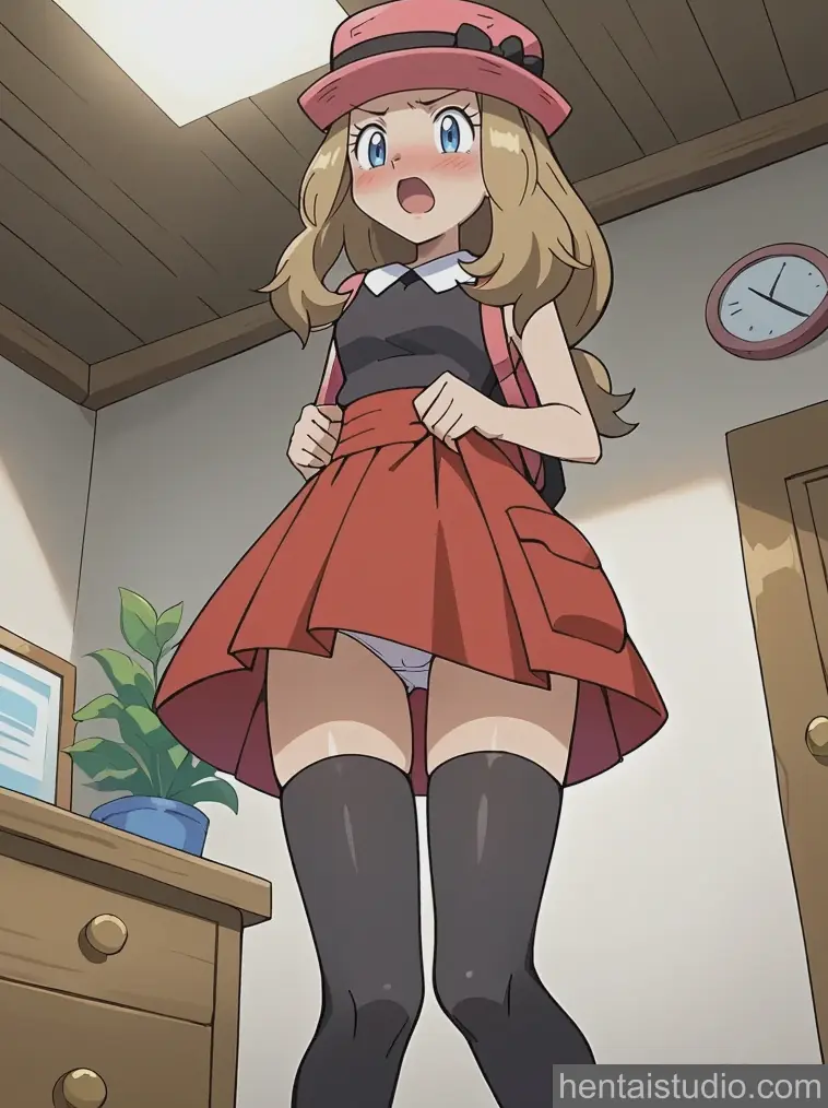 Serena from Pokemon hentai art 89 of 200