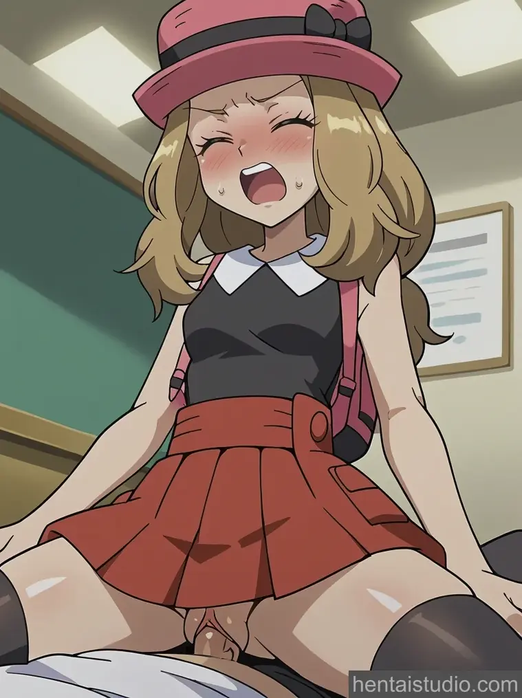 Serena from Pokemon hentai art 98 of 200