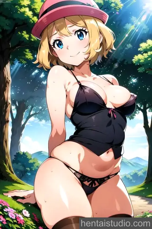 Serena from Pokemon hentai art 1 of 20