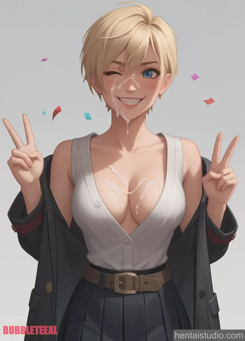 Sergeant Calhoun from Wreck It Ralph hentai art 16 of 47