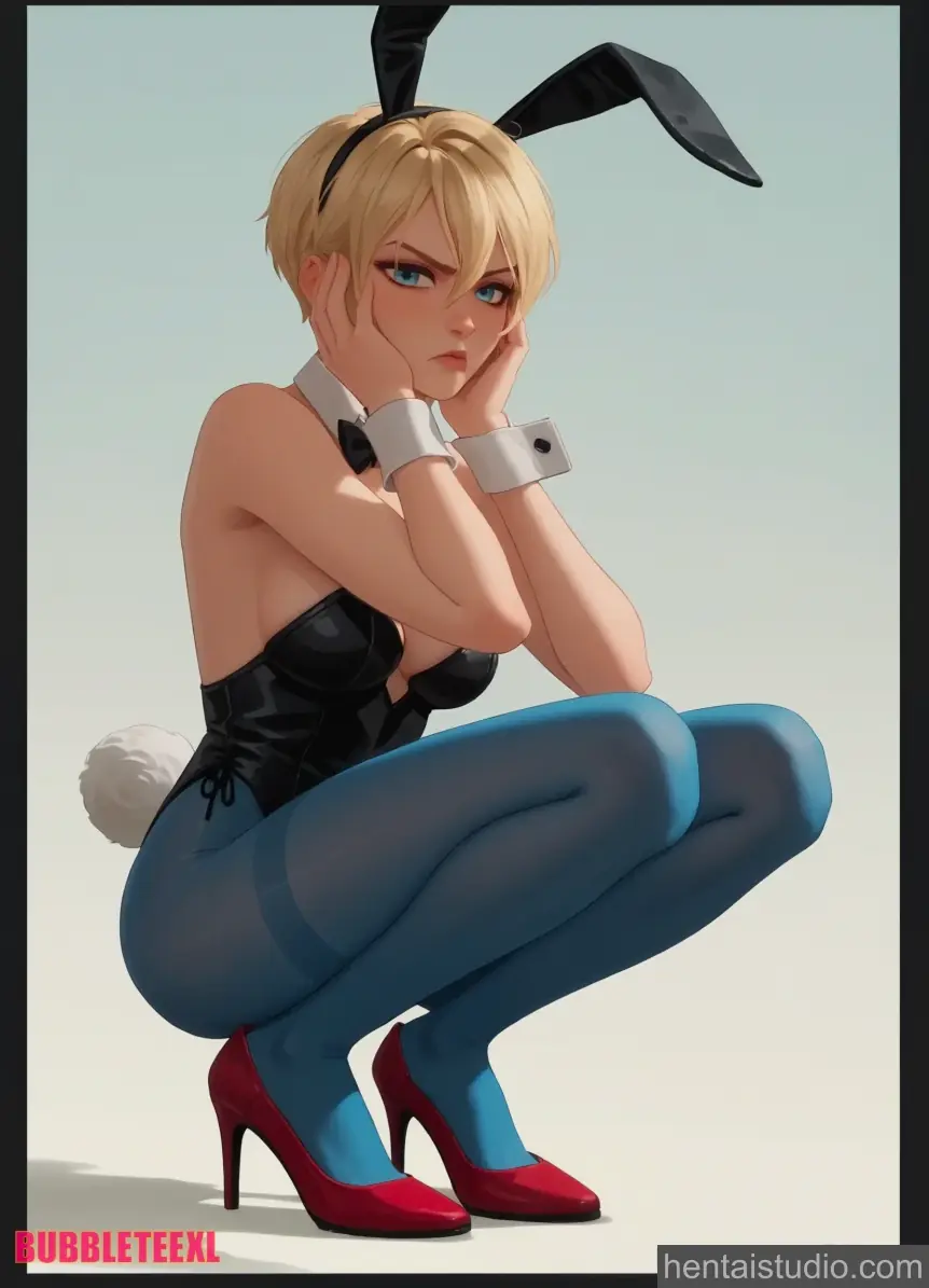 Sergeant Calhoun from Wreck It Ralph hentai art 28 of 47
