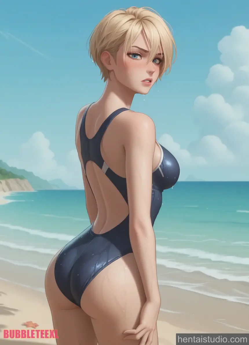 Sergeant Calhoun from Wreck It Ralph hentai art 33 of 47