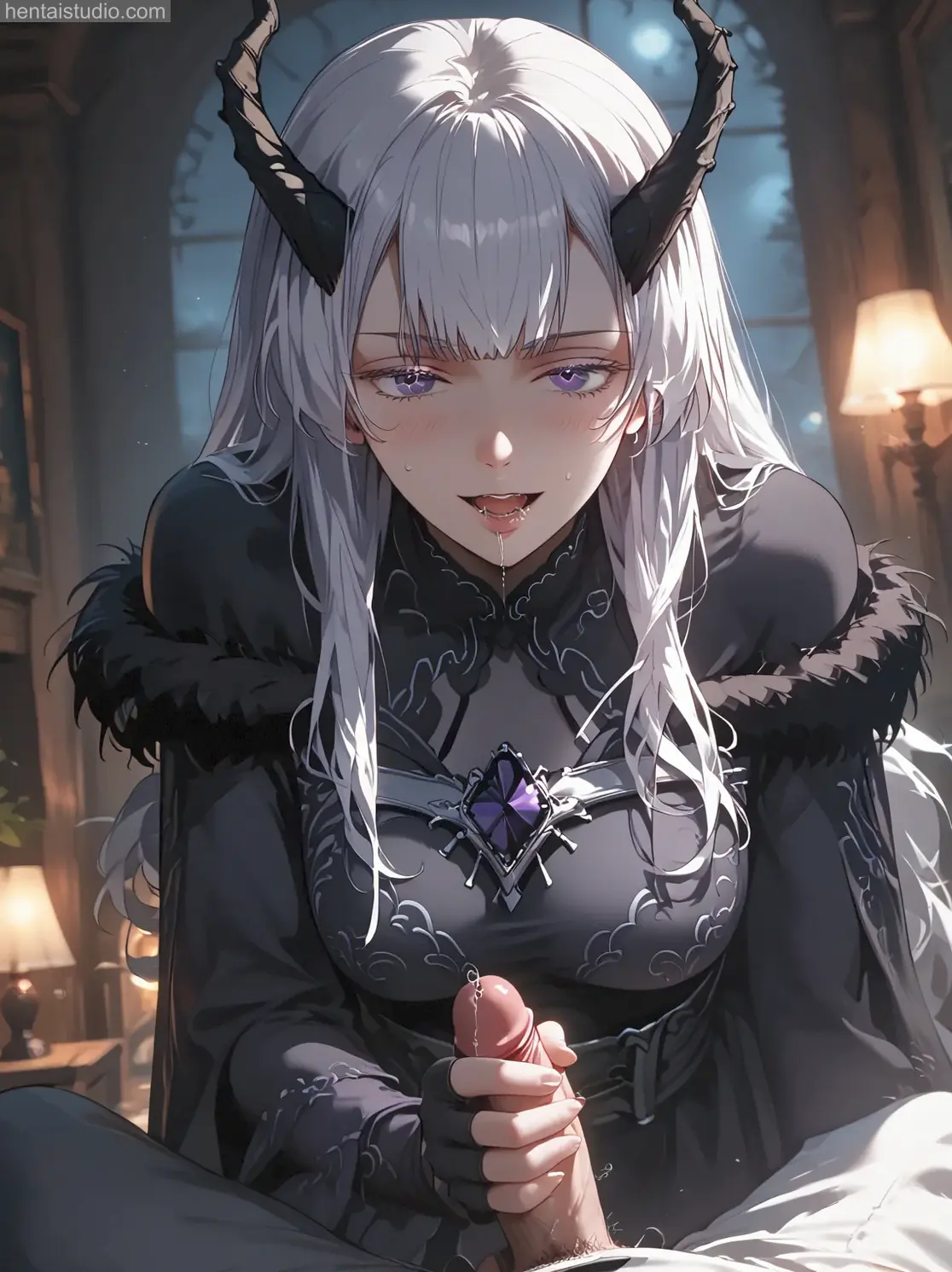 Seris Vritra from The Beginning After The End hentai art 25 of 186