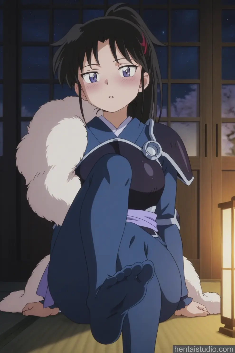 Setsuna from Inuyasha hentai art 19 of 200