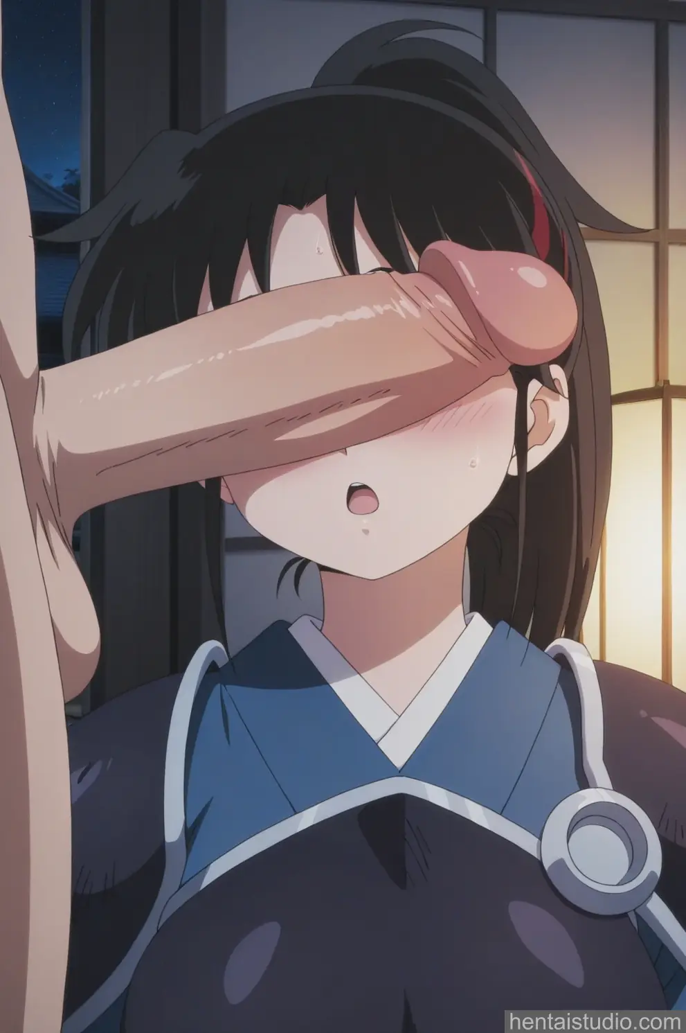 Setsuna from Inuyasha hentai art 28 of 200