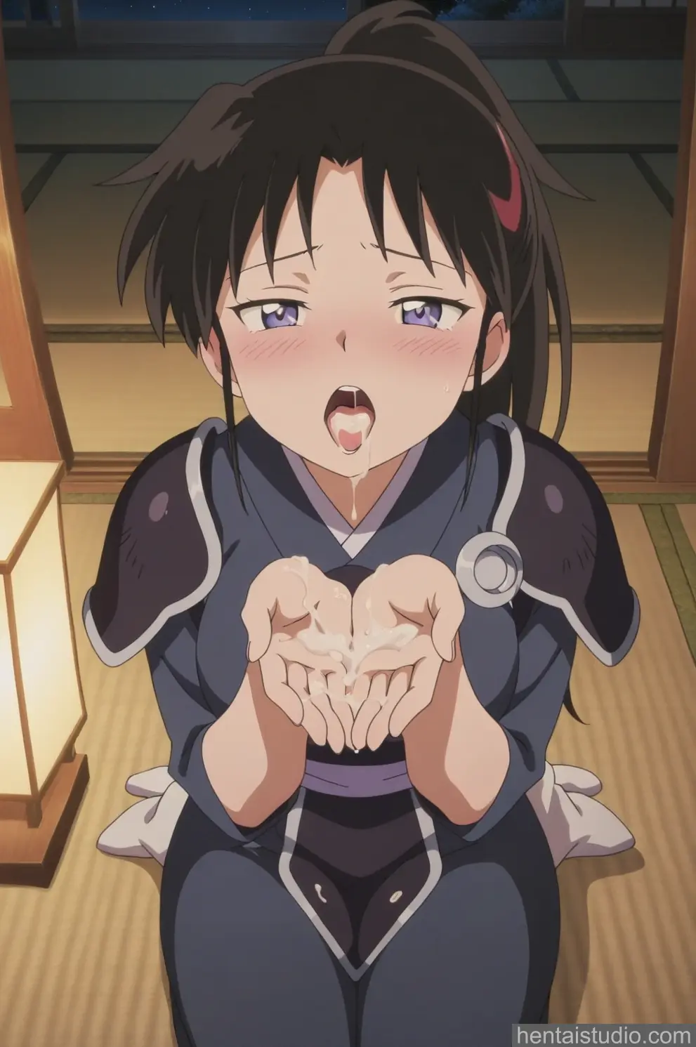 Setsuna from Inuyasha hentai art 66 of 200