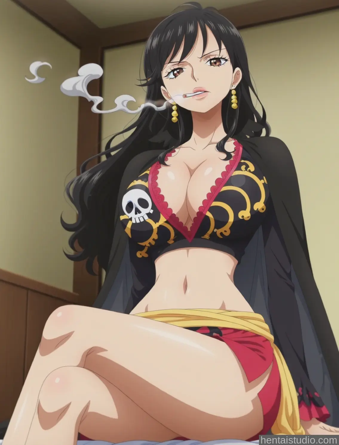 Shakuyaku Shakky from One Piece hentai art 1 of 58
