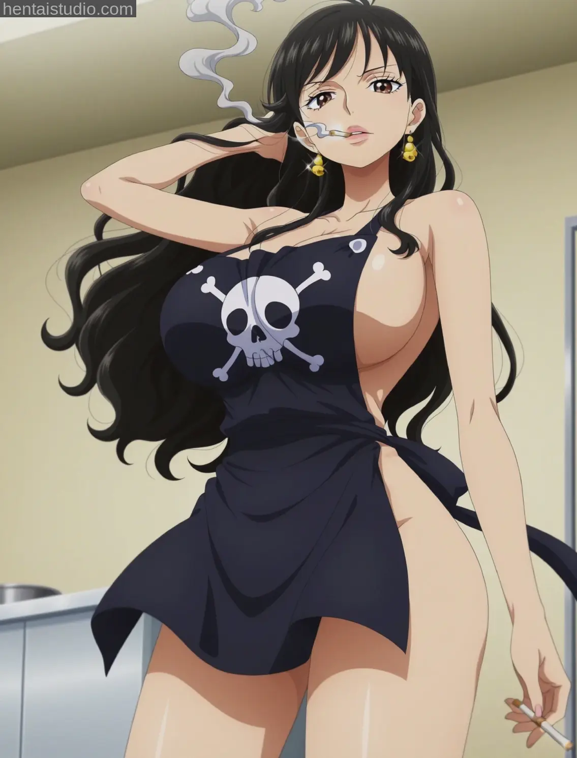 Shakuyaku Shakky from One Piece hentai art 24 of 58