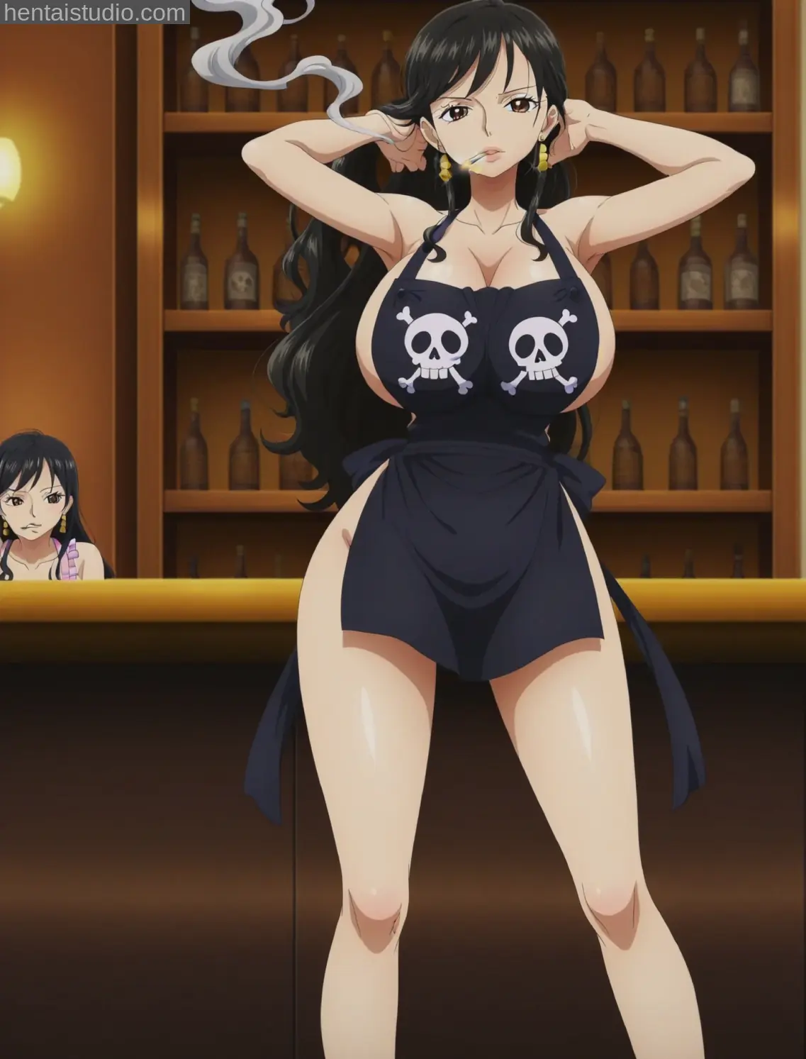 Shakuyaku Shakky from One Piece hentai art 36 of 58