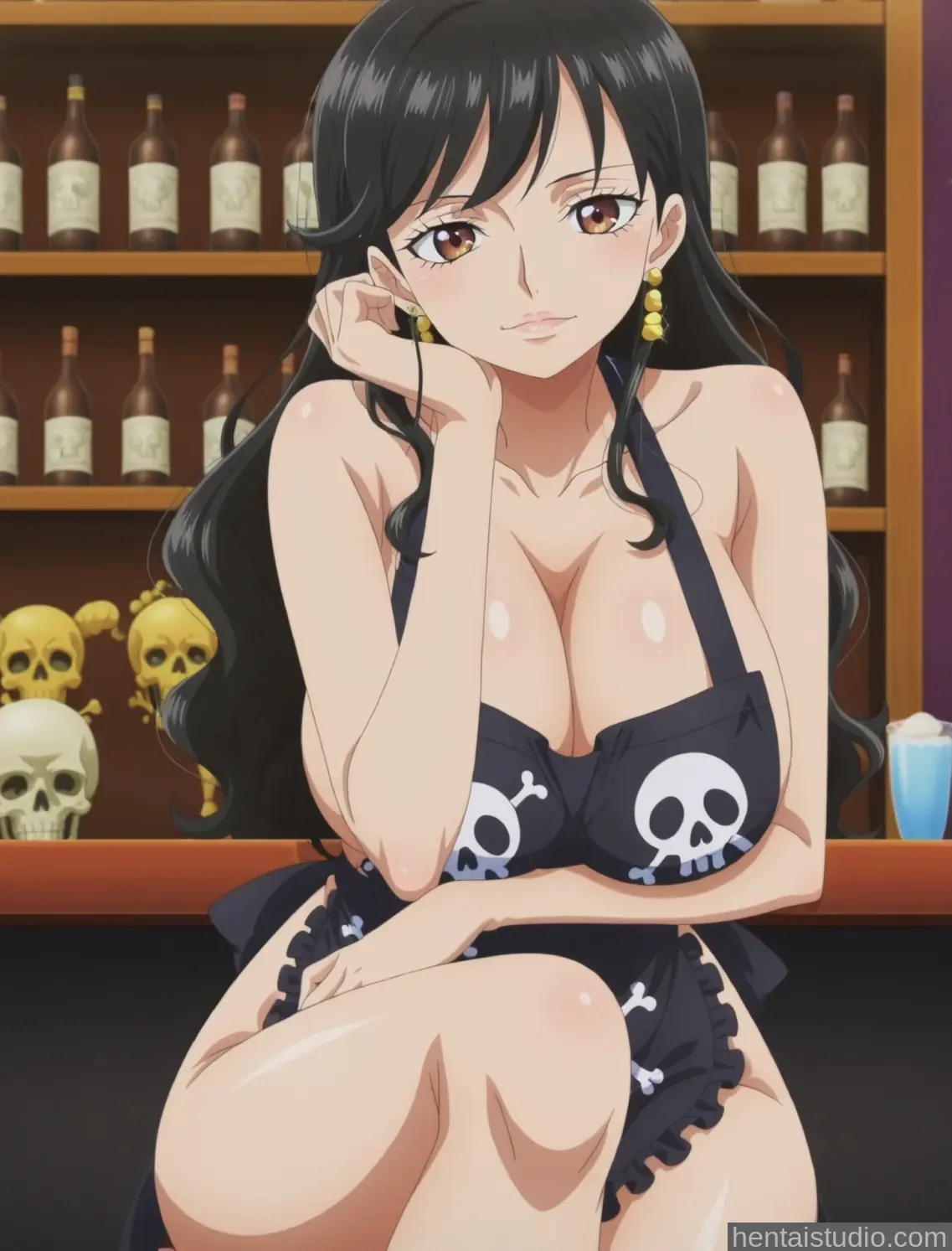 Shakuyaku Shakky from One Piece hentai art 48 of 58