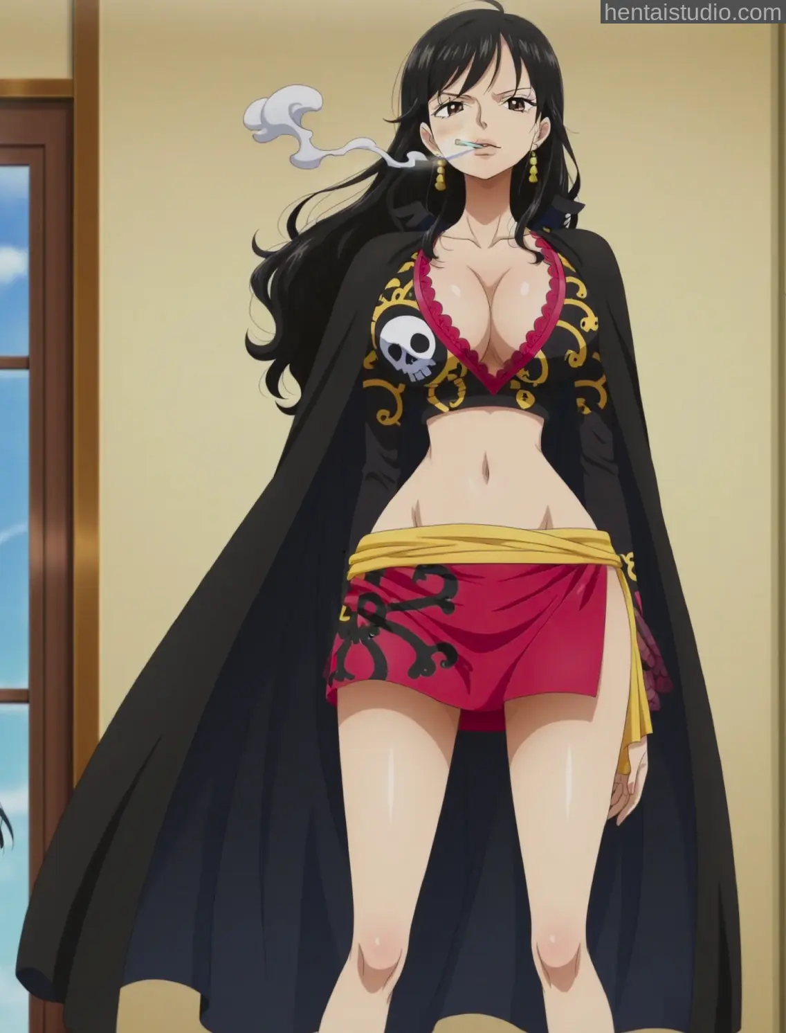 Shakuyaku Shakky from One Piece hentai art 53 of 58