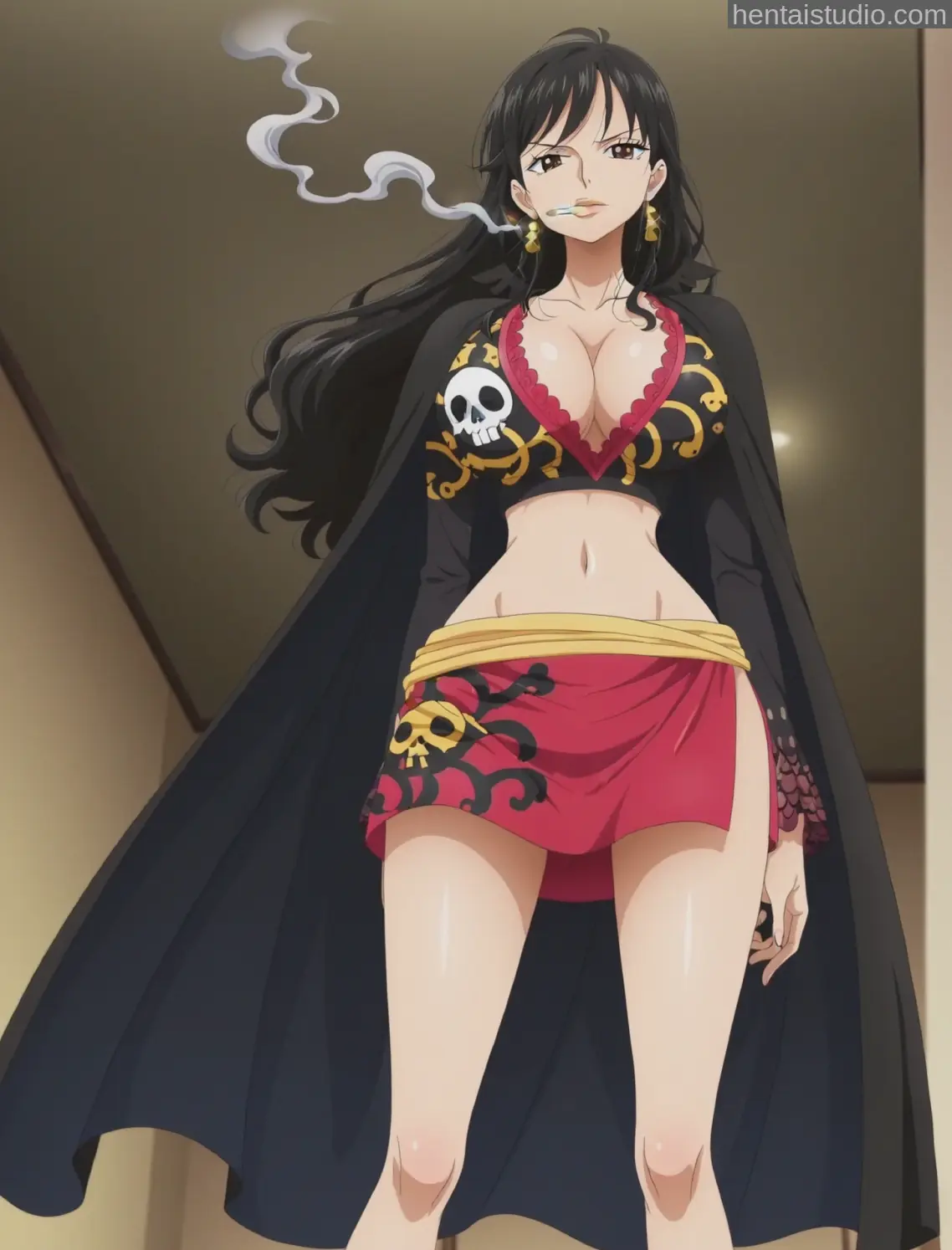 Shakuyaku Shakky from One Piece hentai art 54 of 58