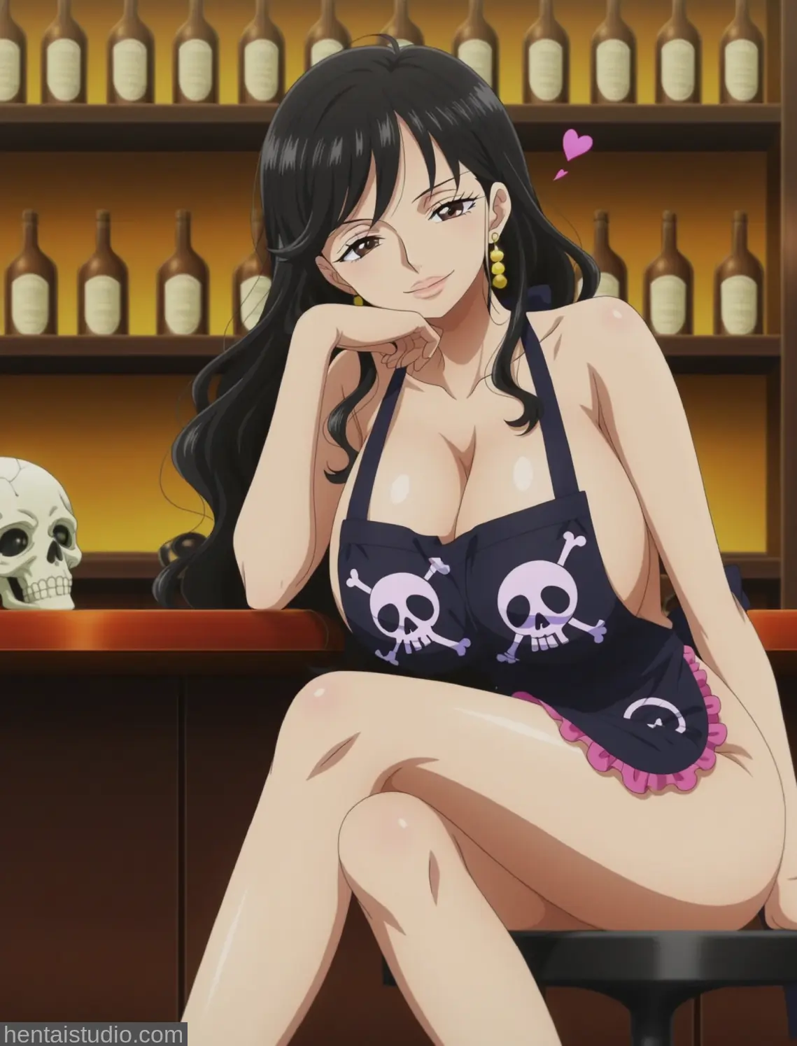 Shakuyaku Shakky from One Piece hentai art 56 of 58