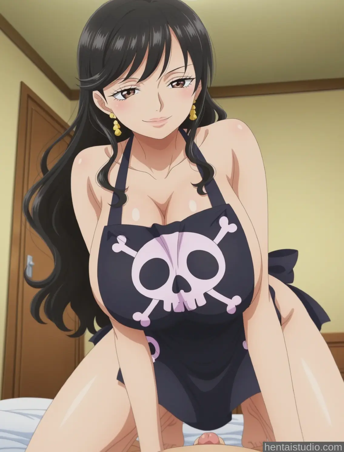 Shakuyaku Shakky from One Piece hentai art 57 of 58