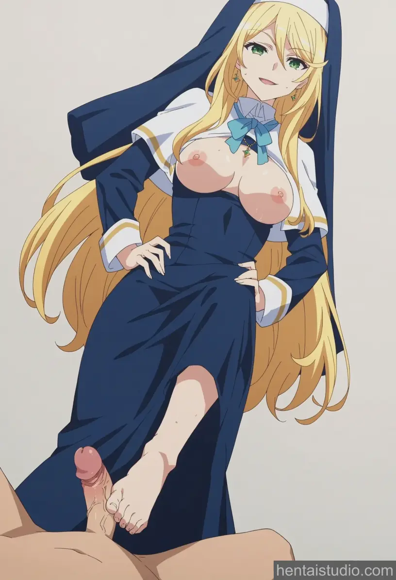 Sharon Holygrail from Engage Kiss hentai art 49 of 59