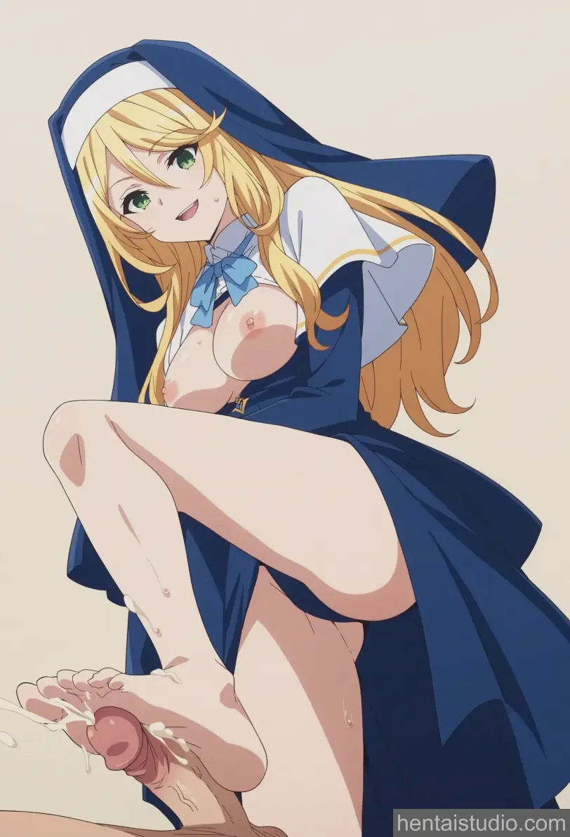 Sharon Holygrail from Engage Kiss hentai art 53 of 59