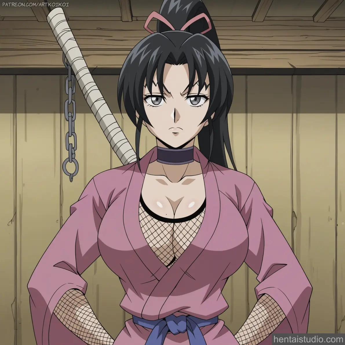 Shigure Kousaka from Kenichi: The Mightiest Disciple hentai art 1 of 27