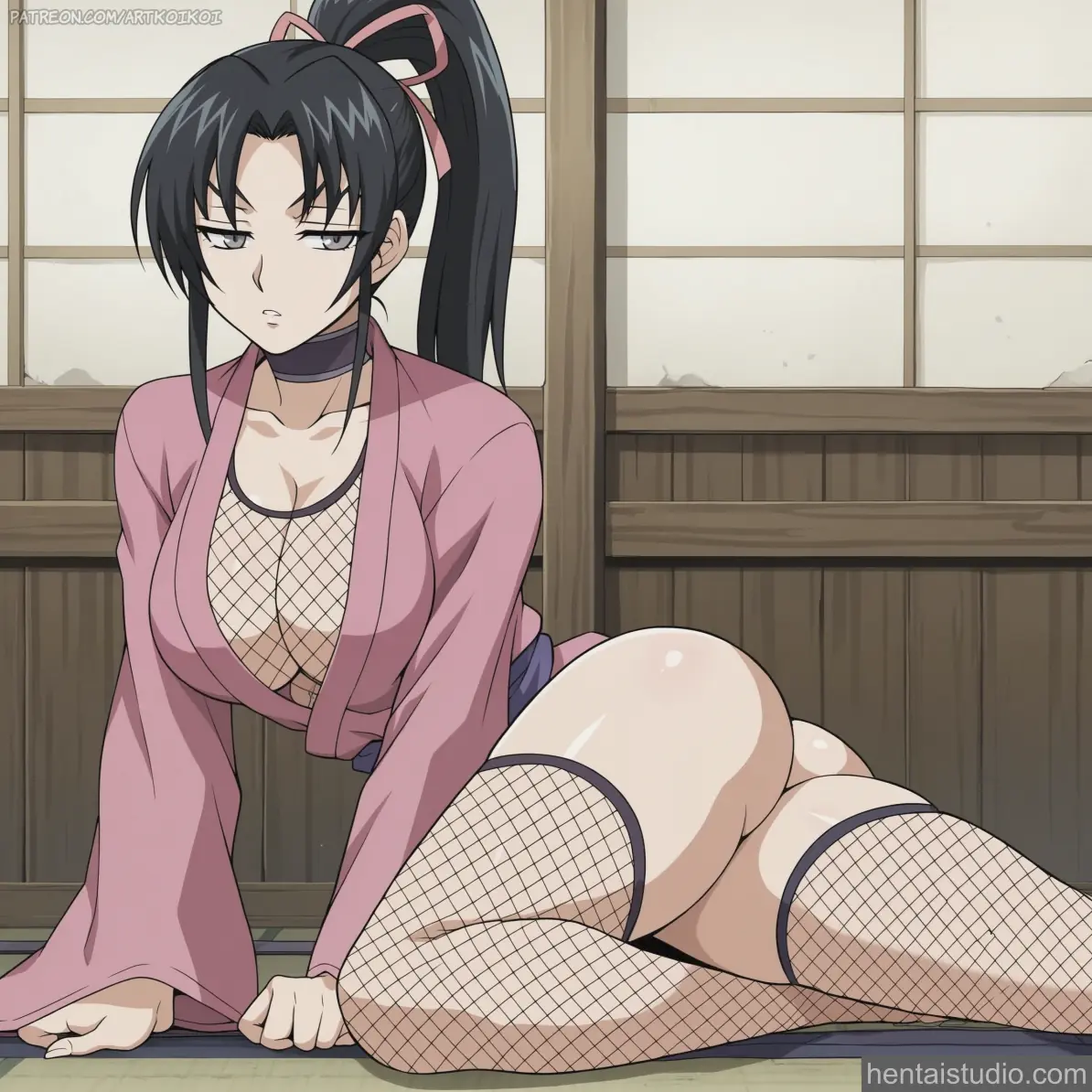 Shigure Kousaka from Kenichi: The Mightiest Disciple hentai art 26 of 27
