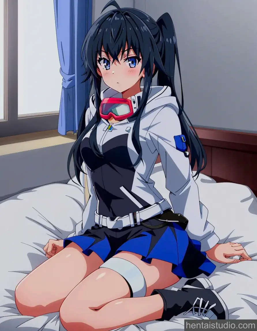 Shiki from Digimon World New Order hentai art 1 of 13
