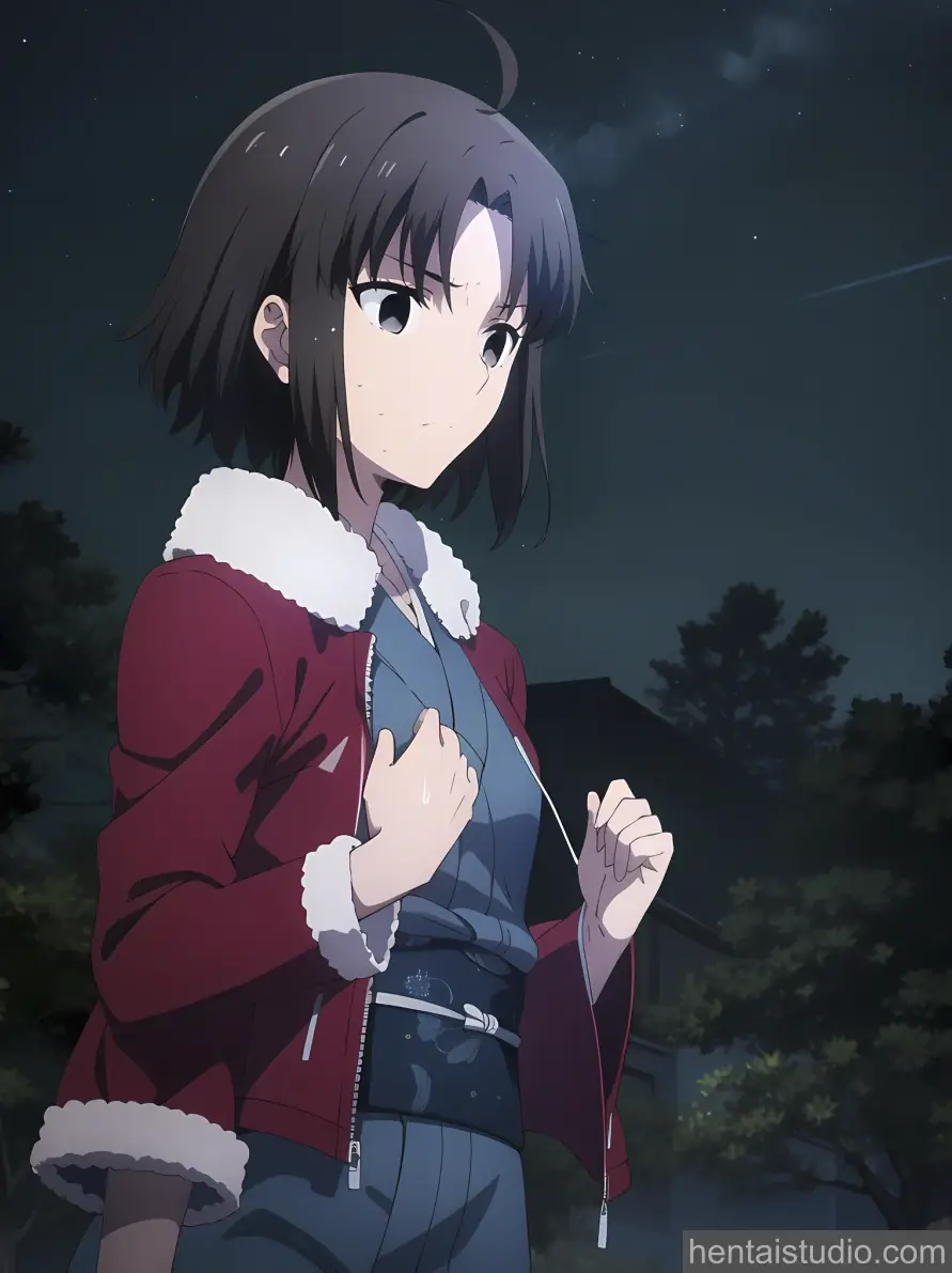 Shiki Ryougi from The Garden Of Sinners hentai art 4 of 34