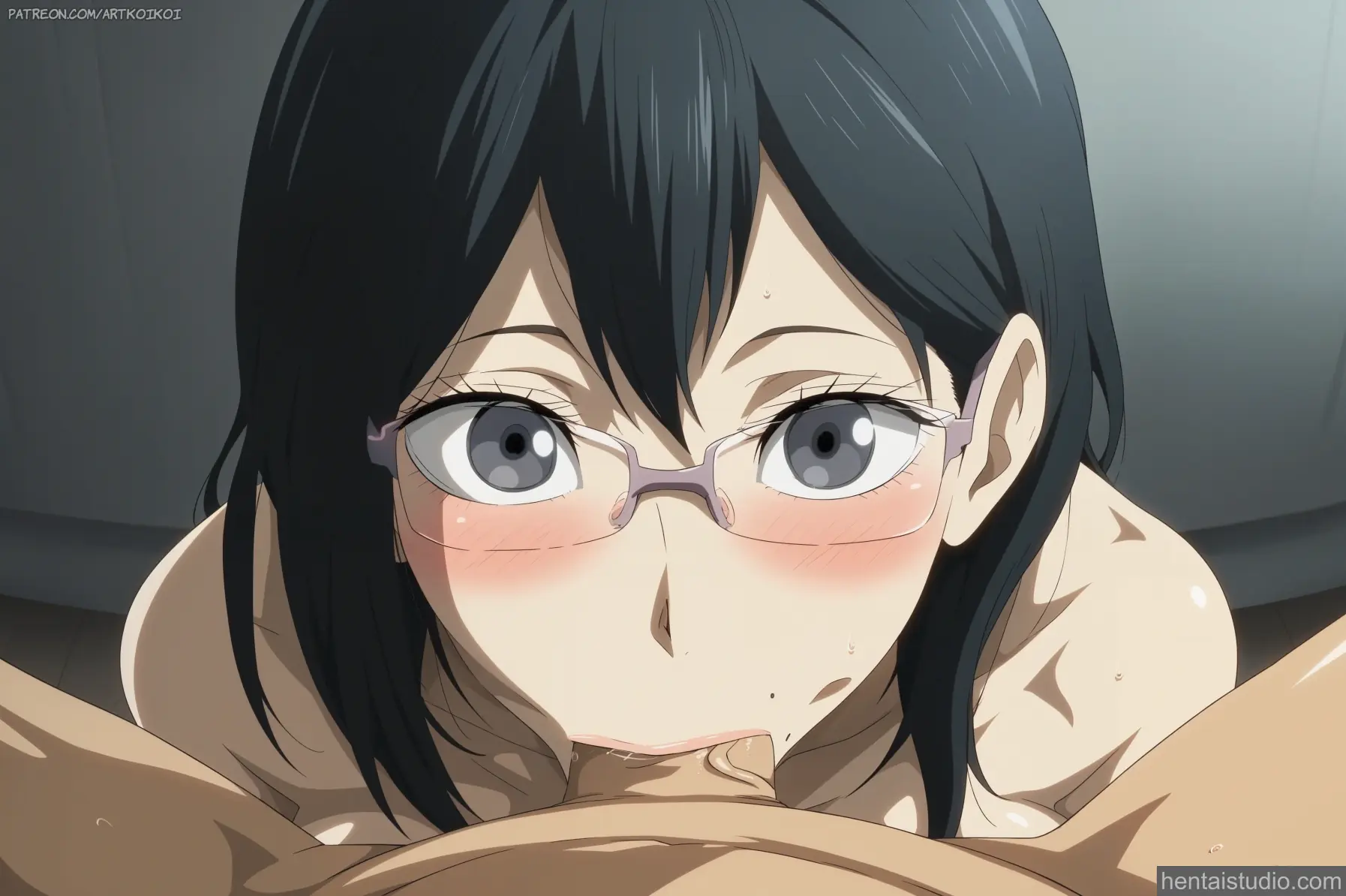 Shimizu Kiyoko from Haikyuu hentai art 3 of 4