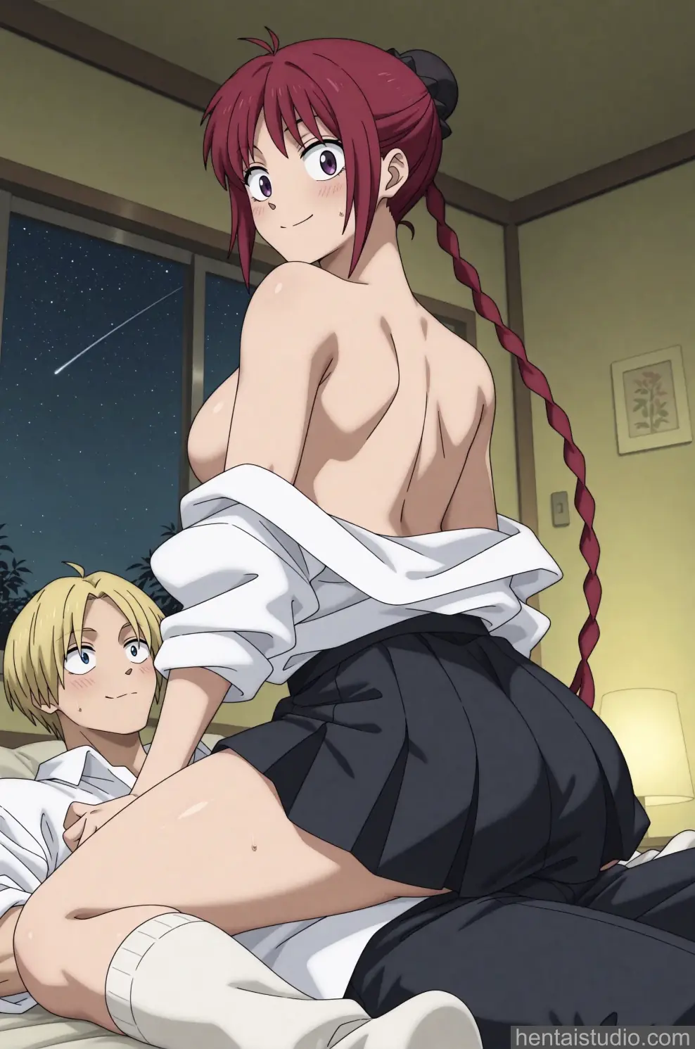 Shin Asakura Shaotang Lu from Sakamoto Days hentai art 23 of 32