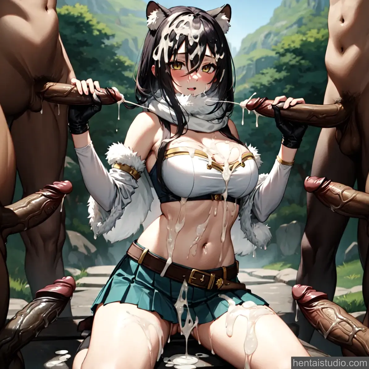 Shiori from Princess Connect hentai art 108 of 132