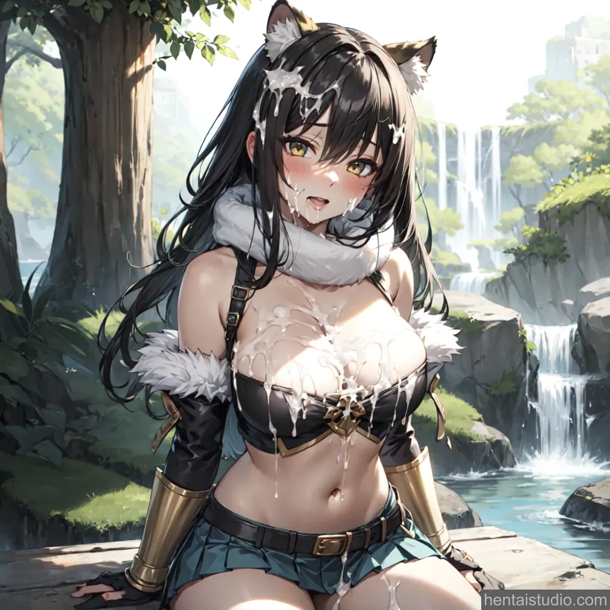 Shiori from Princess Connect hentai art 36 of 132