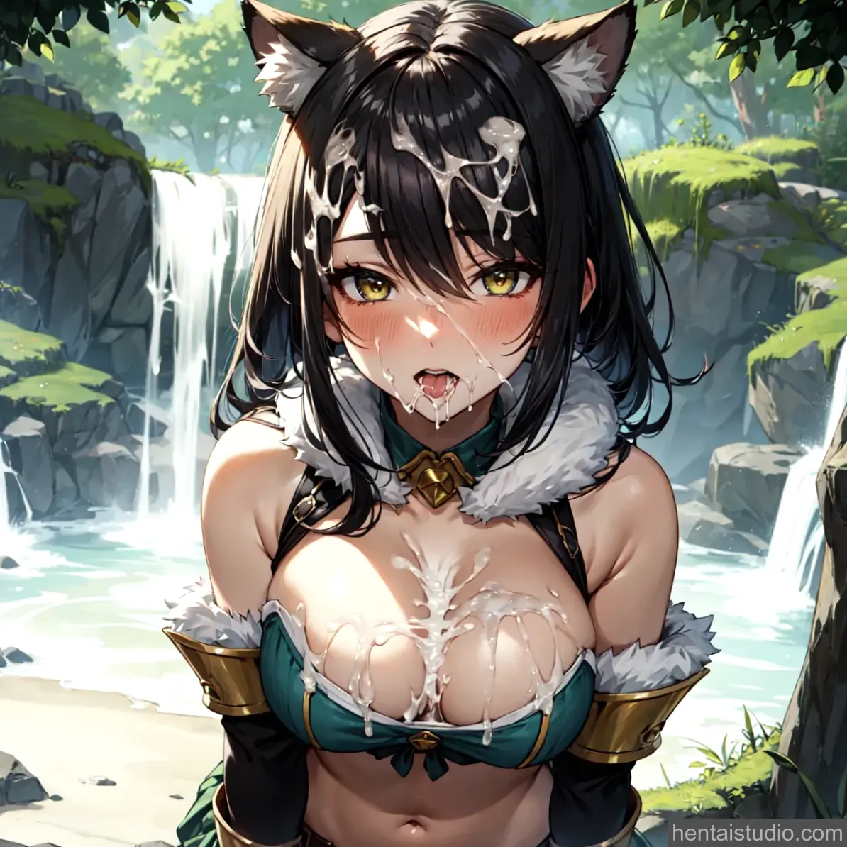 Shiori from Princess Connect hentai art 37 of 132