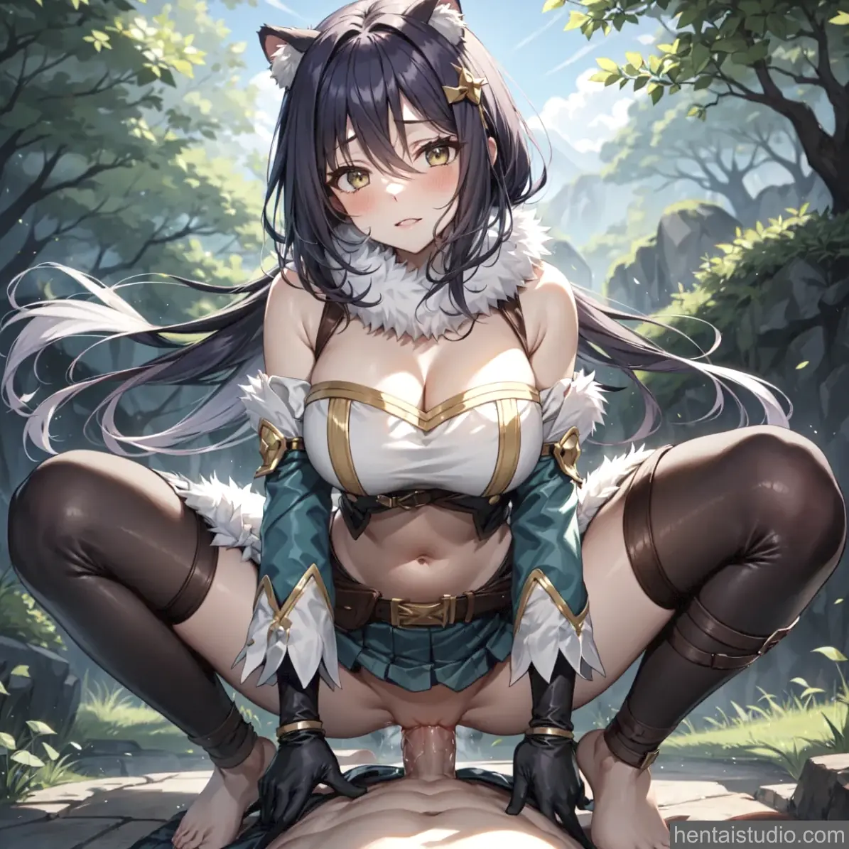 Shiori from Princess Connect hentai art 54 of 132
