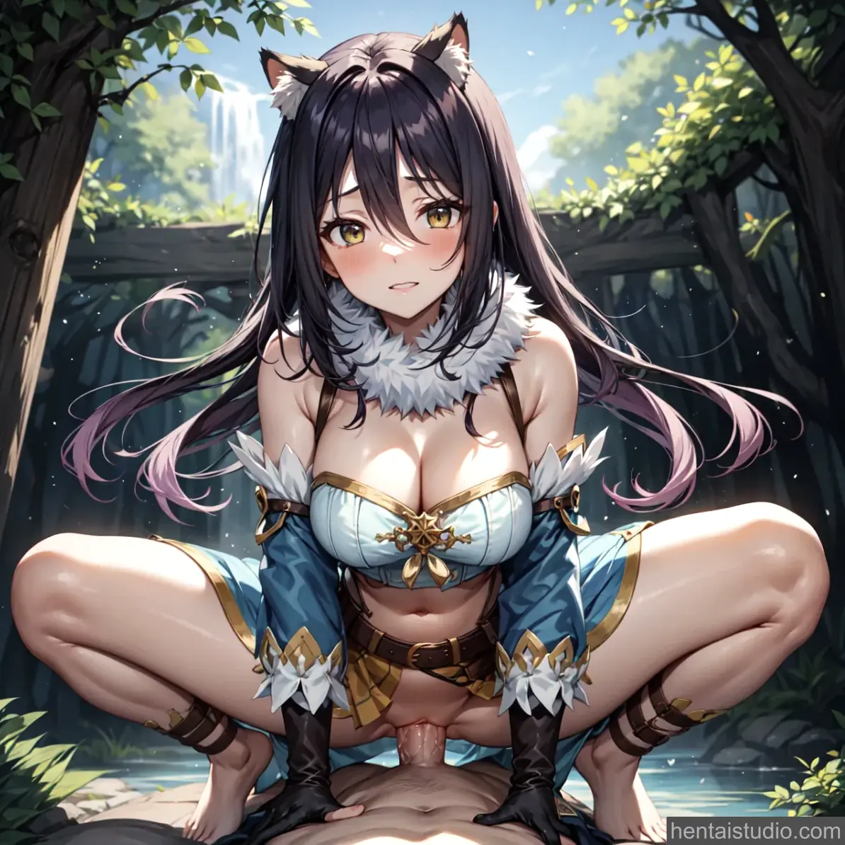 Shiori from Princess Connect hentai art 55 of 132