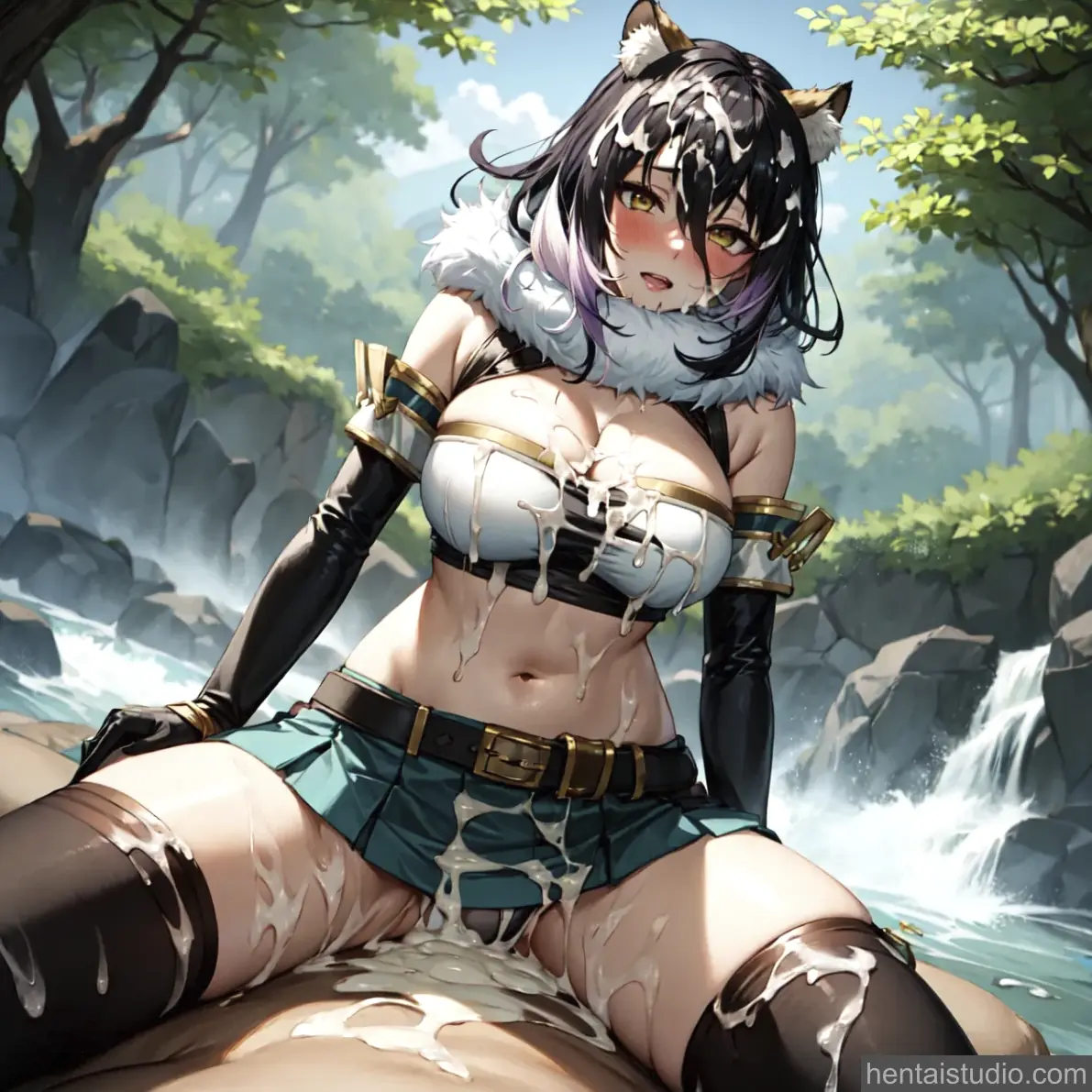 Shiori from Princess Connect hentai art 60 of 132