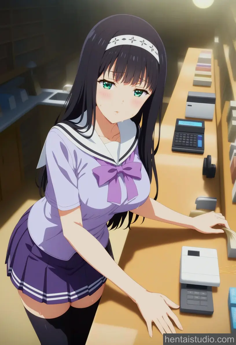 Shiori Yomiuri from Days With My Stepsister hentai art 2 of 6