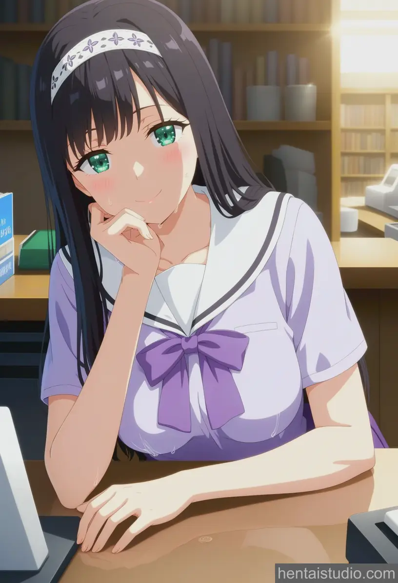Shiori Yomiuri from Days With My Stepsister hentai art 3 of 6