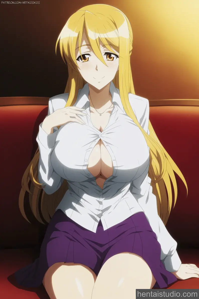 Shizuka Marikawa from Highschool Of The Dead hentai art 11 of 18