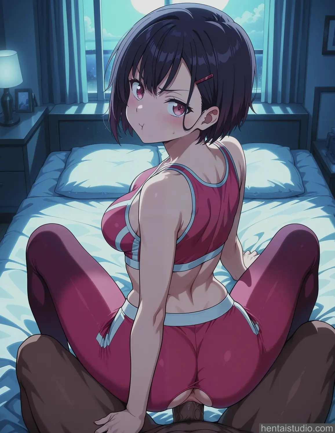 Shizuka Mikazuki from Zom 100 hentai art 14 of 40