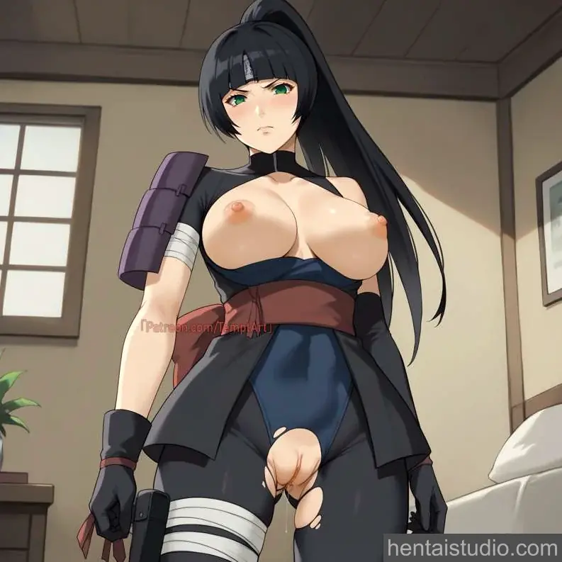 Shizuka from Naruto Shippuden hentai art 3 of 5