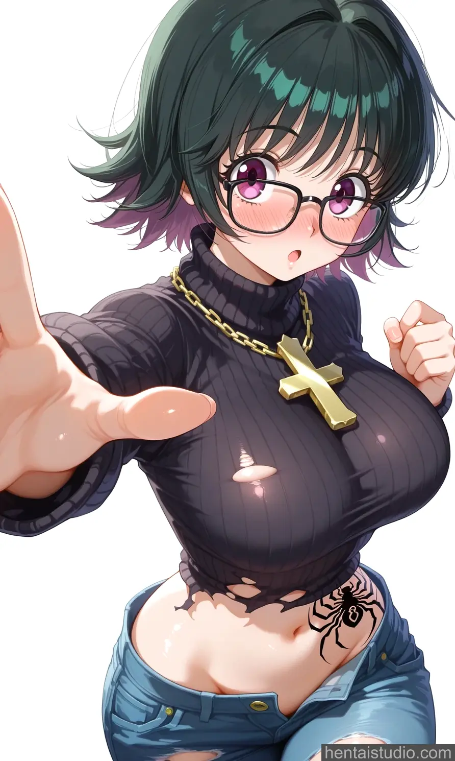 Shizuku Murasaki from Hunter X Hunter hentai art 11 of 33