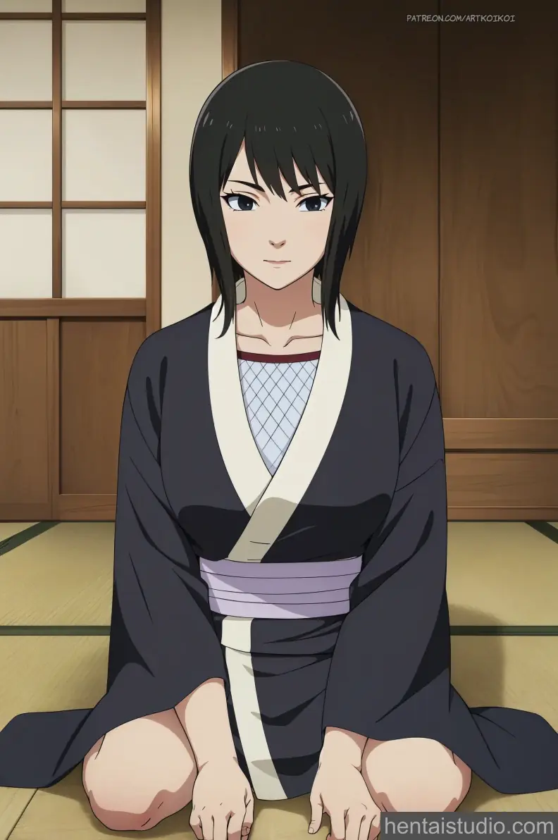 Shizune from Naruto hentai art 1 of 47