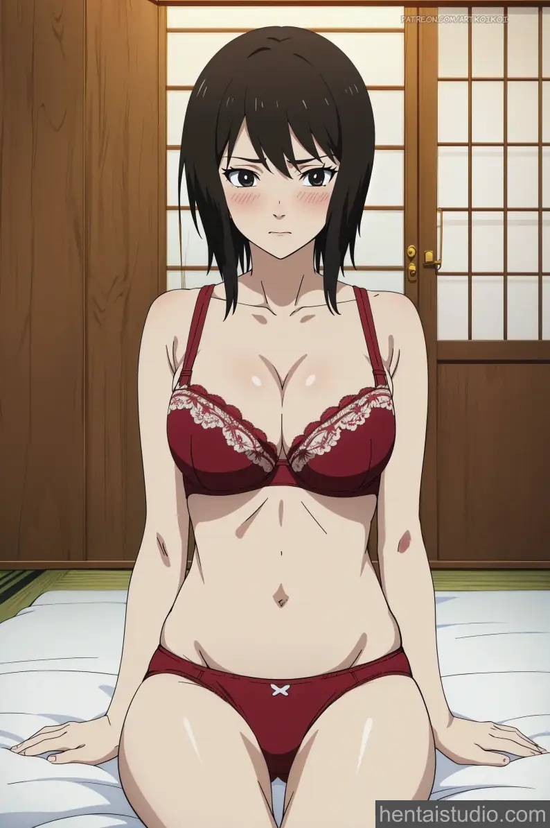 Shizune from Naruto hentai art 2 of 47
