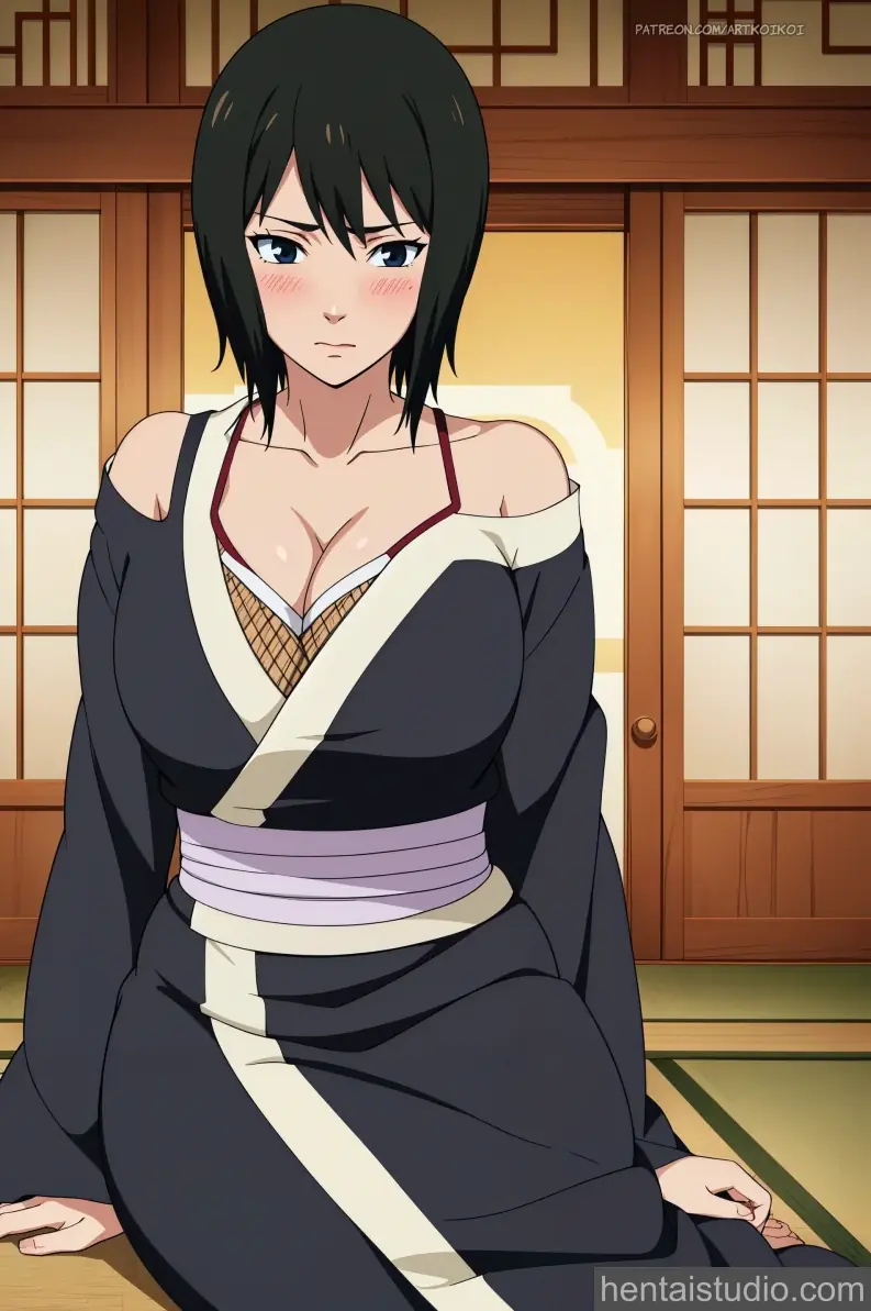 Shizune from Naruto hentai art 44 of 47
