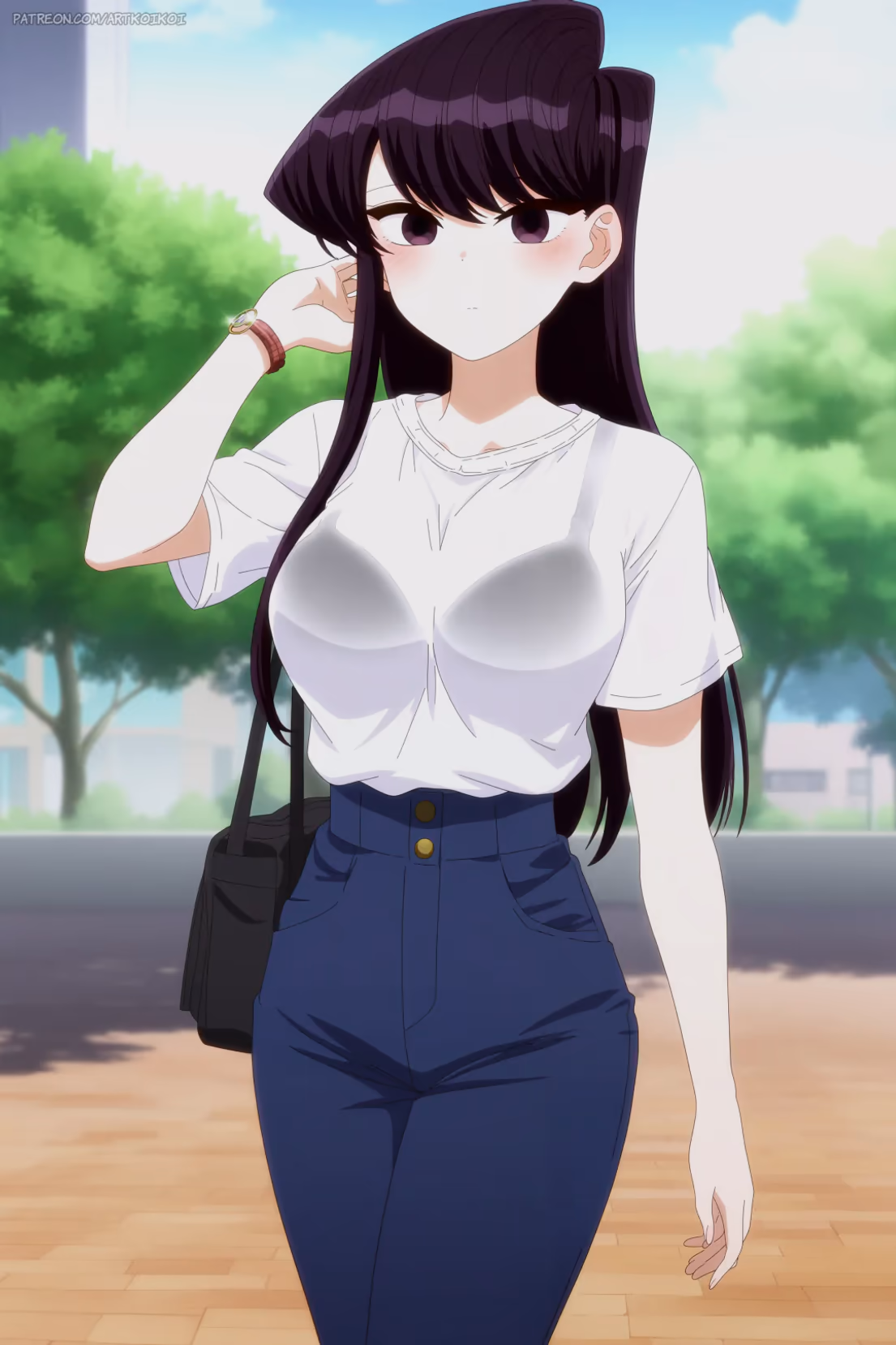 Shoko Komi - Komi Can't Communicate (Komi-san wa Komyushou Desu) - Hentai Gallery 3 - 24 Images — image 3 of 24